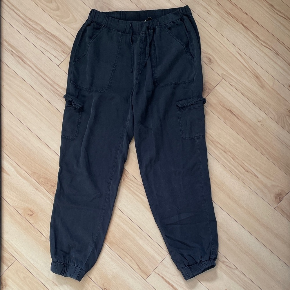 Thread & Supply Sz S 100% Tencel Dark Joggers